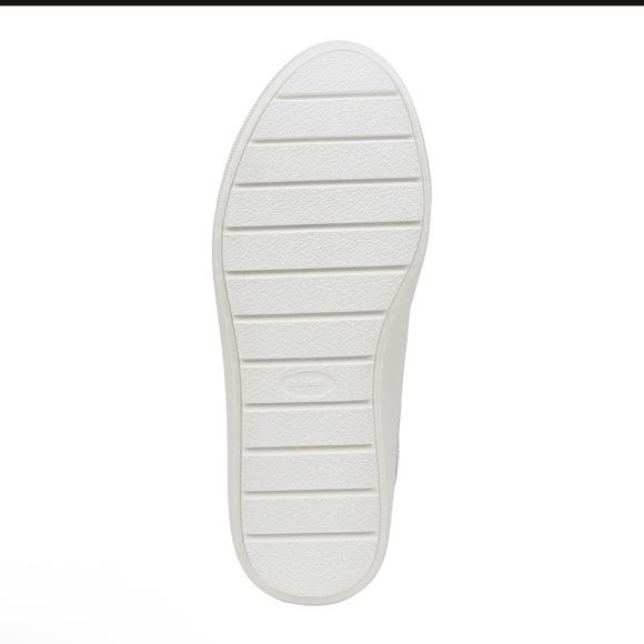 New NWOB Dr. Scholl's poweder blue Canvas slip on Sneakers shoes Sz 10 $100 - Picture 6 of 11